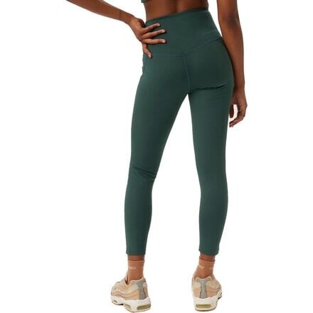 

Компрессионные леггинсы с высокой посадкой 7/8 женские Girlfriend Collective, зеленый