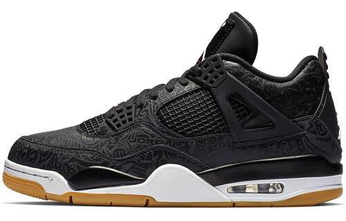 

Air Jordan 4 Retro Laser Черная резинка