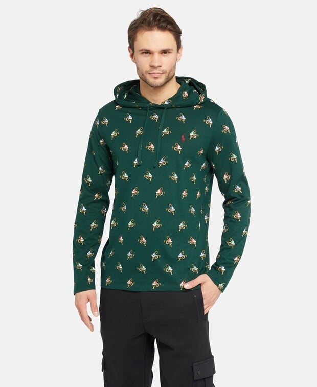 

Толстовка с капюшоном Polo Ralph Lauren, хаки