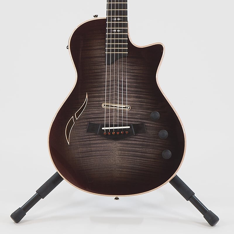 

Электрогитара Taylor Custom T5Z - Figured Big Leaf Maple with Urban Ash Body - Cranberry Supernova