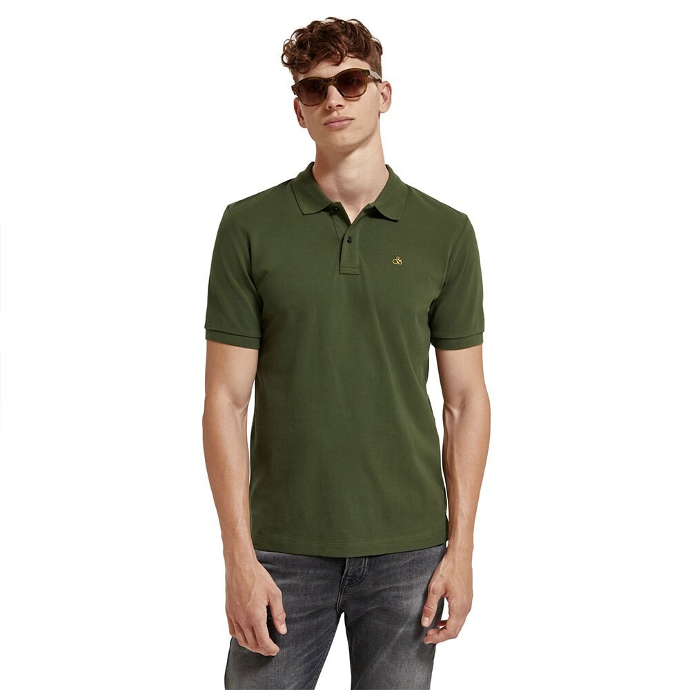

Поло с коротким рукавом Scotch & Soda 173044, зеленый