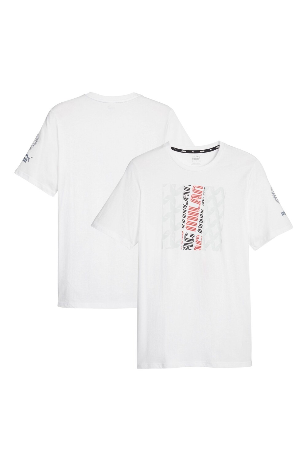 

Футболка AC Milan FtblCore с графикой Puma, белый