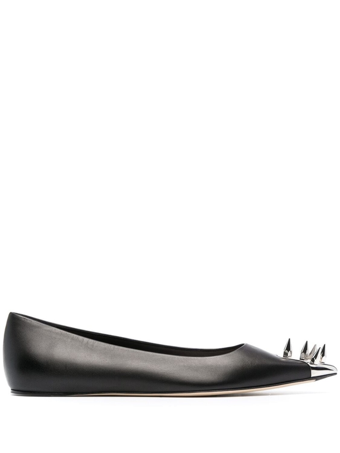 

Alexander McQueen балетки с заклепками, черный