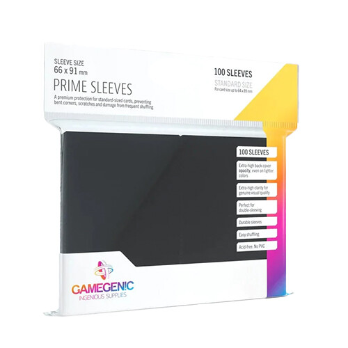 

Чехол для карточек Gamegenic: Prime Sleeves – Black Gamegenic