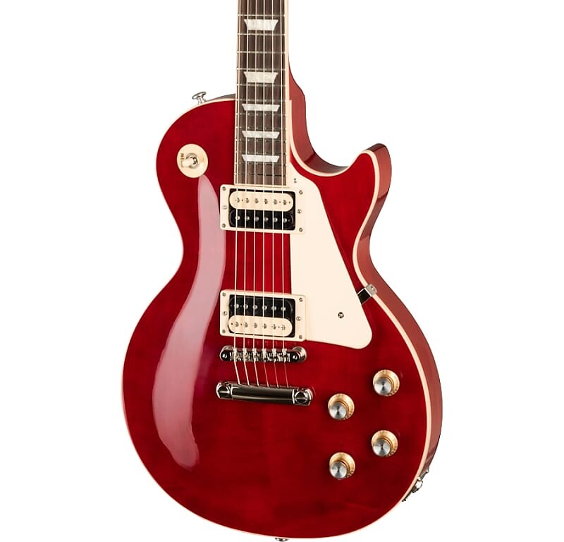

Электрогитара Gibson Les Paul Classic Translucent Cherry w/case