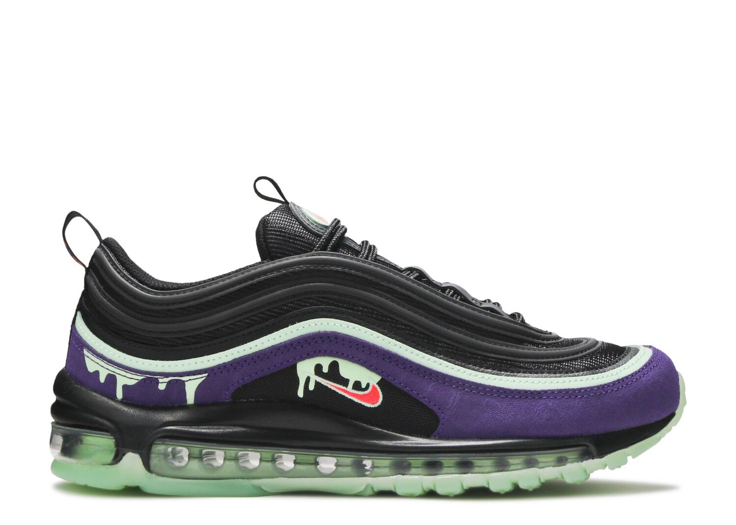 

Кроссовки Nike Air Max 97 'Halloween Slime', черный