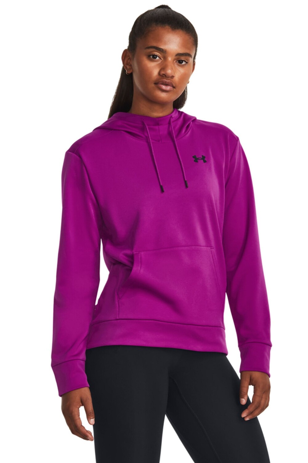 

Розовая флисовая толстовка Under Armour, розовый