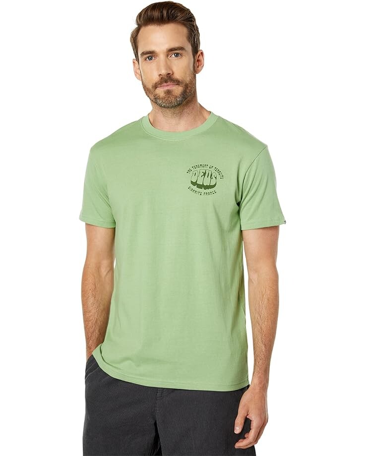 

Футболка Deus Ex Machina Biarritz Address Tee, цвет Fair Green
