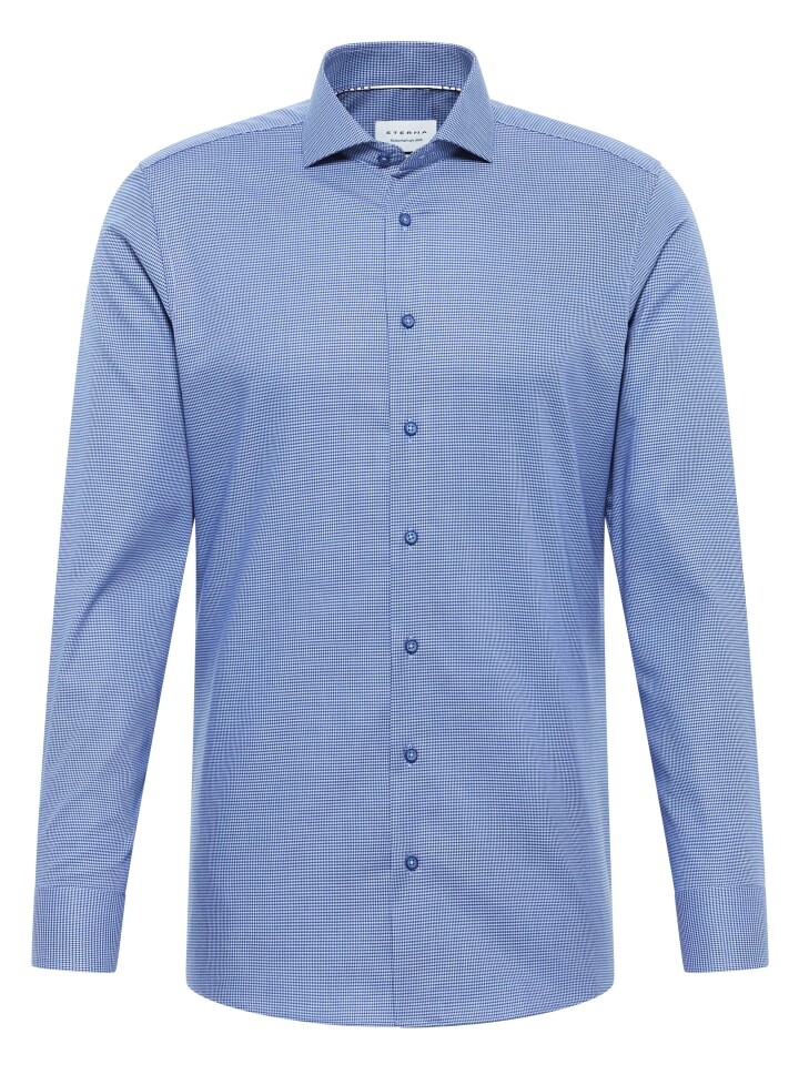 

Рубашка Eterna SLIM FIT, цвет denim