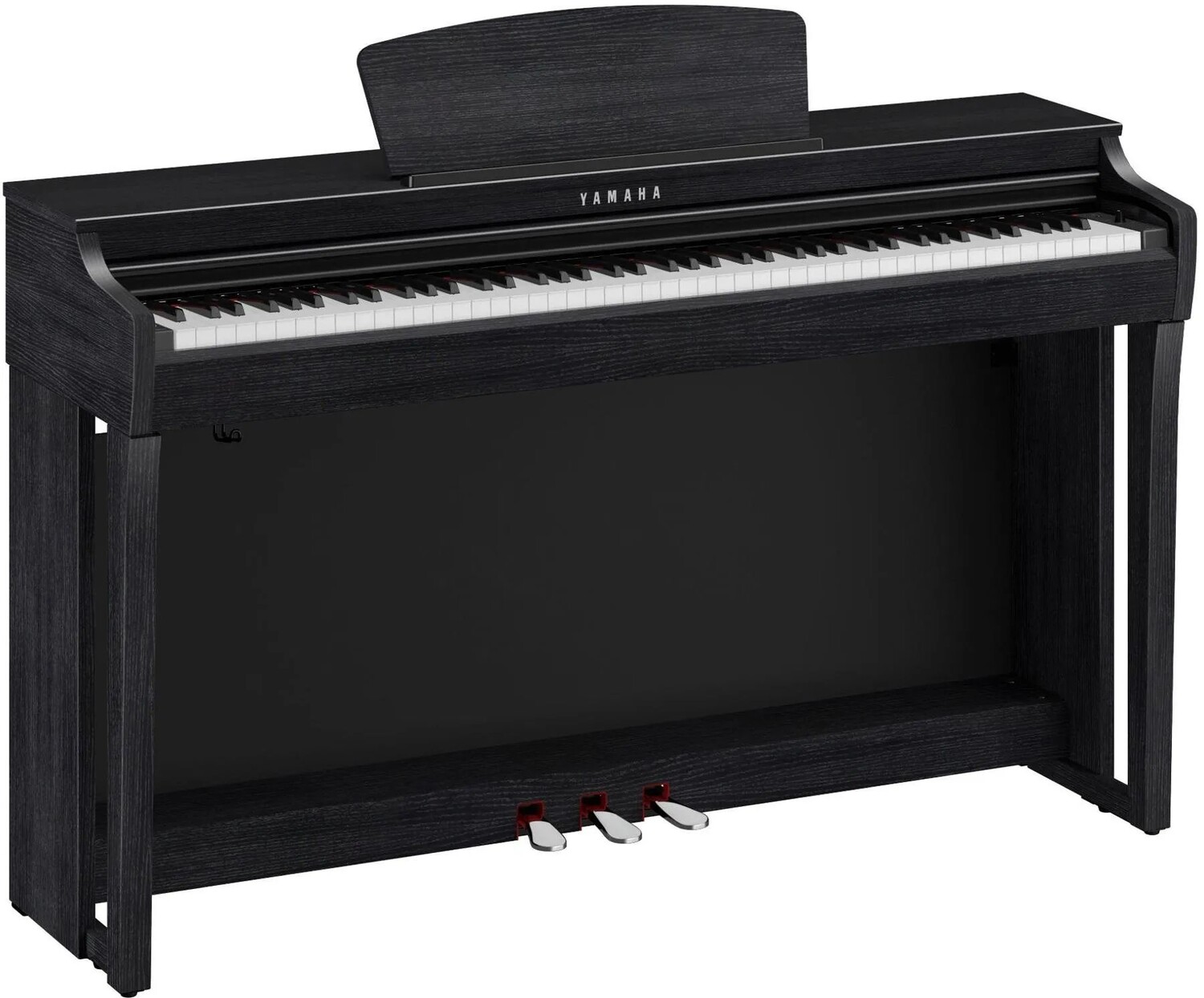

Цифровое пианино Yamaha Clavinova CLP-725 со скамейкой — матовая черная отделка