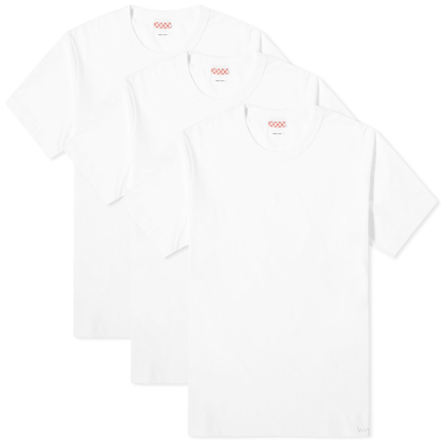 

Футболка Visvim Sublig Wide T-Shirt - 3 Pack, белый