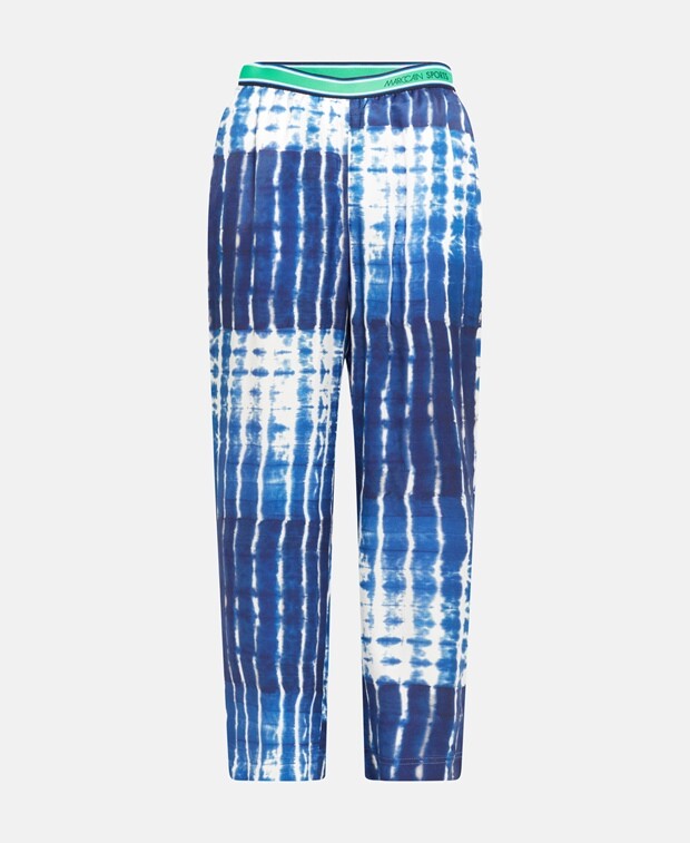 

Широкие брюки Marc Cain Sports, темно-синий