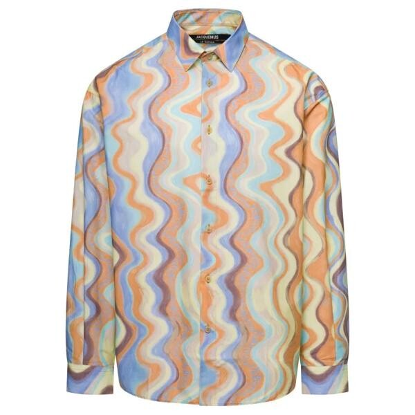 

Футболка la chemise simon' shirt Jacquemus, мультиколор