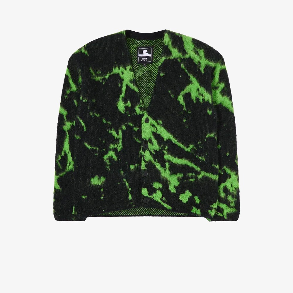 

Кардиган Hiji Cardigan 'Poison Green' Edwin Jeans, зеленый