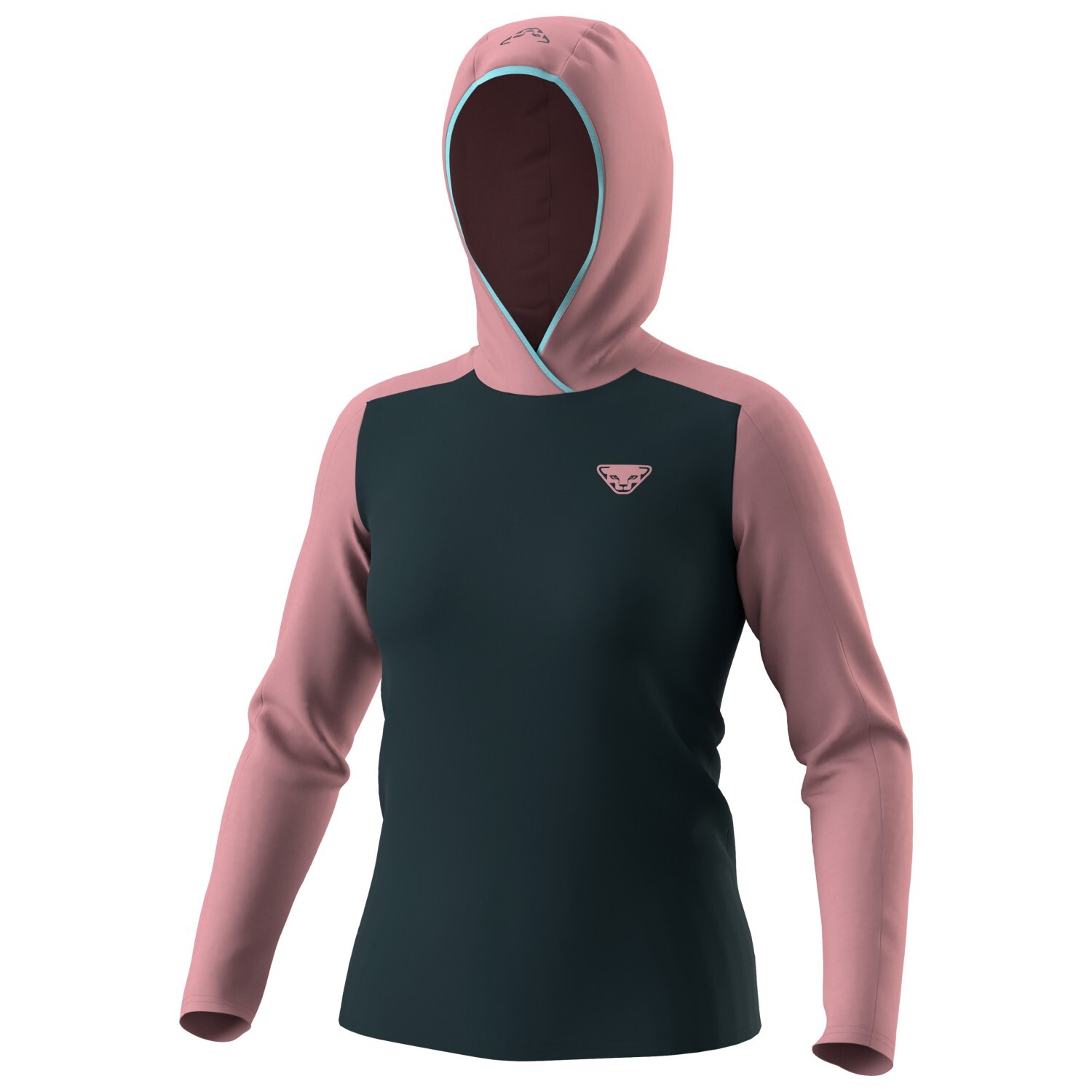 

Толстовка с капюшоном Dynafit Women's Traverse Sun Hoody, цвет Mokarosa/3010