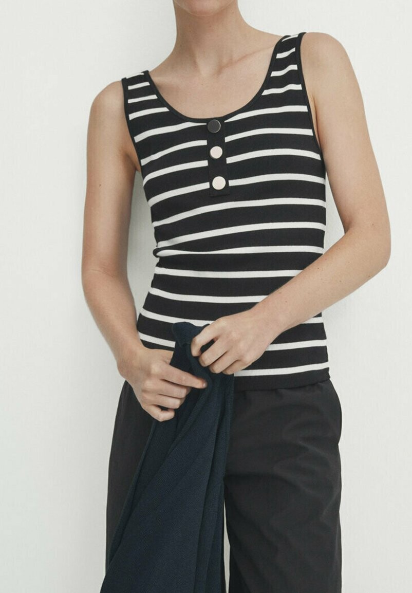 

Топ Massimo Dutti, черный