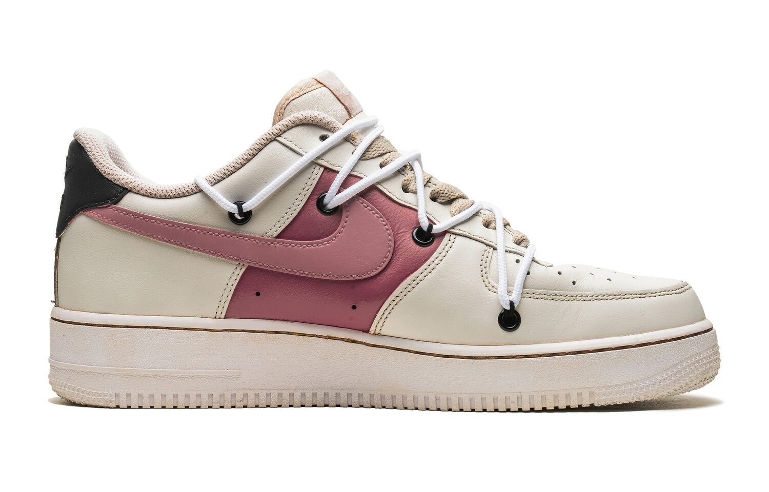 

Кроссовки Nike Air Force 1 Skateboarding Shoes Unisex Low-top Pink, цвет Off White