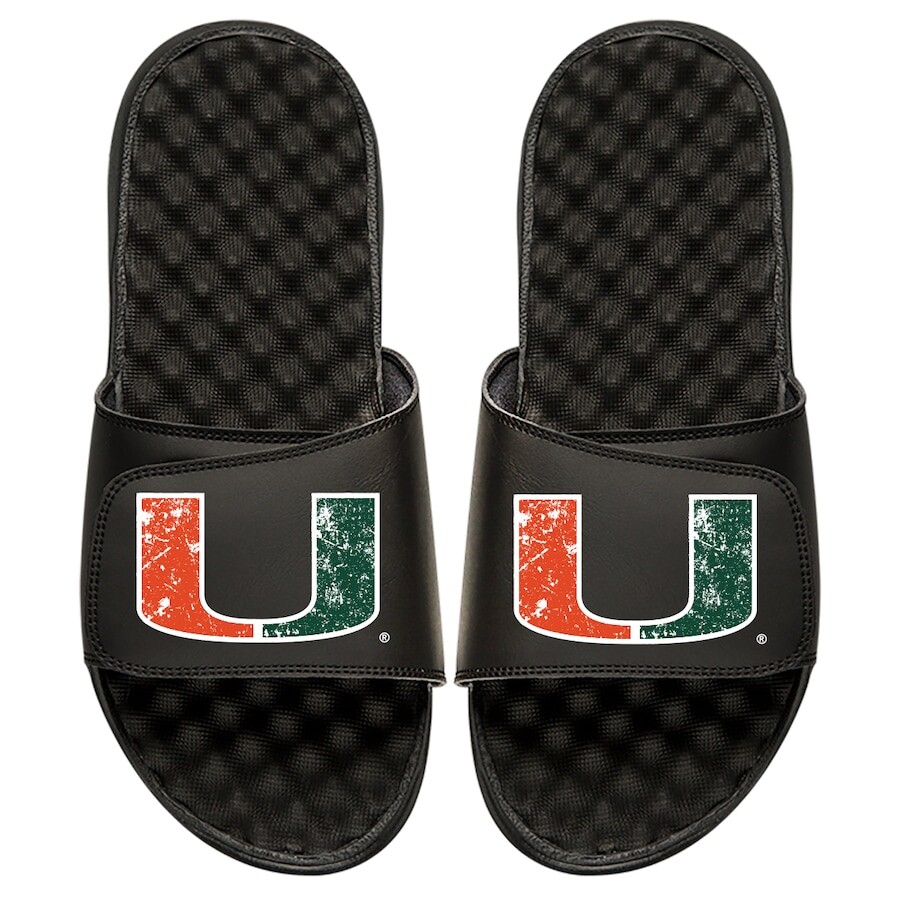 

Сандалии ISlide Miami Hurricanes, черный