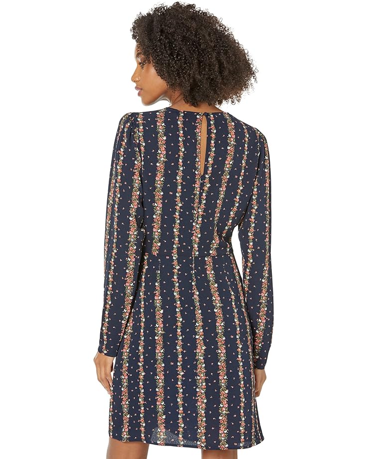 Платье BCBGeneration Puff Sleeve Mini Dress - W1WX6D02, цвет Striped Garden Wallpaper