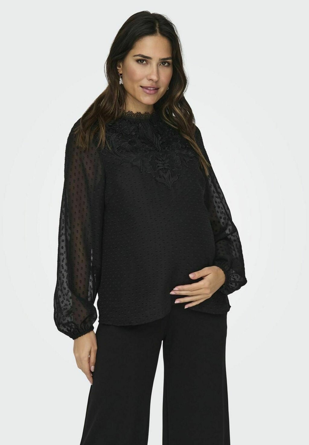 

Блузка ONLY MATERNITY, цвет black