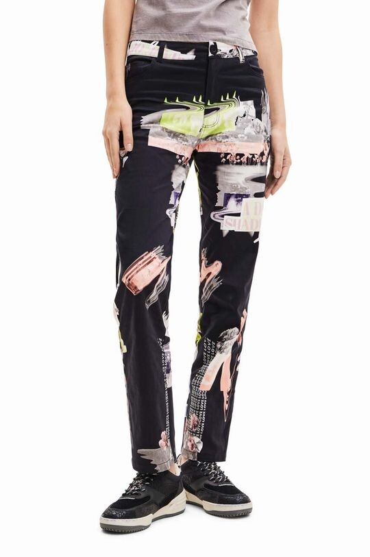 

Дезигуальные брюки Desigual, черный