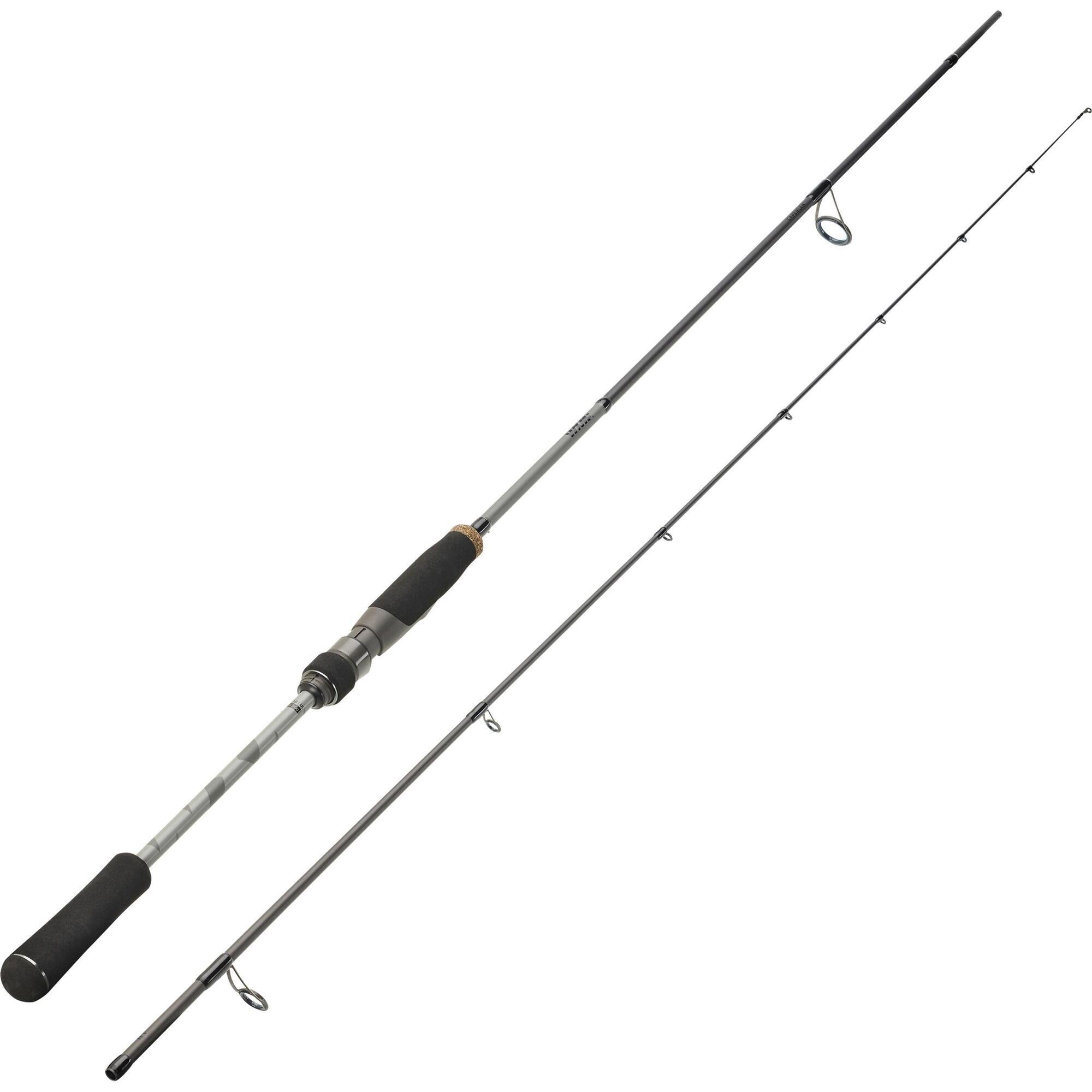 Удочка Decathlon Lure Wxm-5 210 Ul Stf Caperlan, черный удилище kaida rock 3 00м 10 40гр с кольцами 155 300