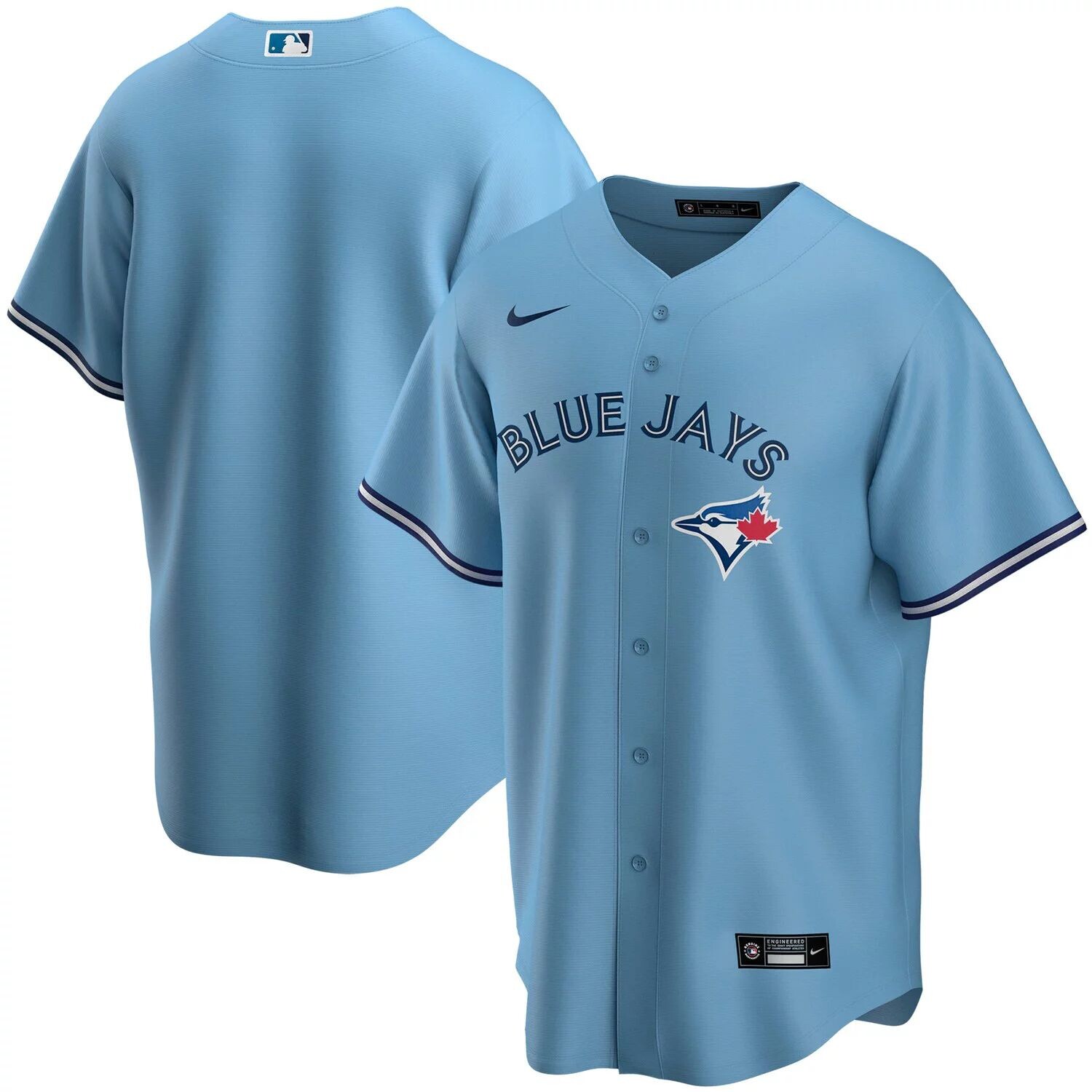 

Молодежная футболка Nike Powder Blue Toronto Blue Jays, альтернативная реплика команды Nike