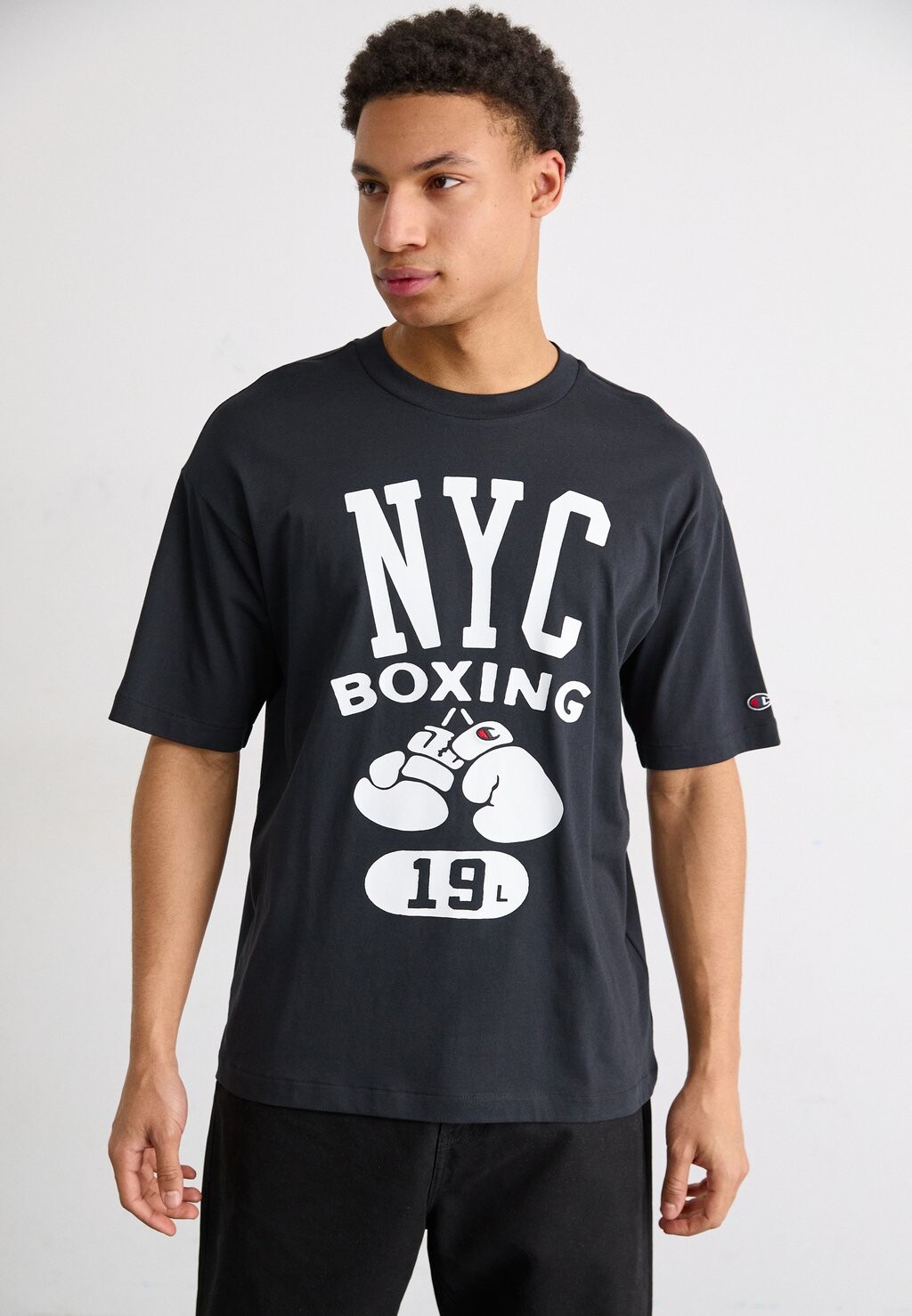 

Футболка с принтом BOOKSTORE CREW NECK Champion Rochester, цвет schwarz