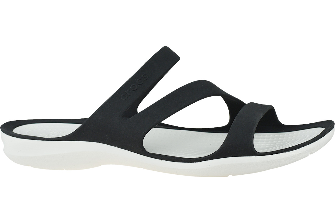 Мюли Crocs Crocs W Swiftwater Sandals, черный цена и фото