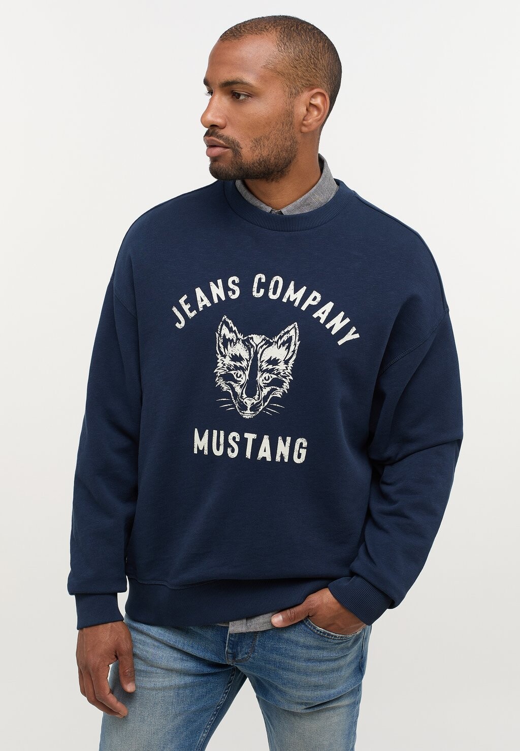 

Толстовка Mustang, цвет blau