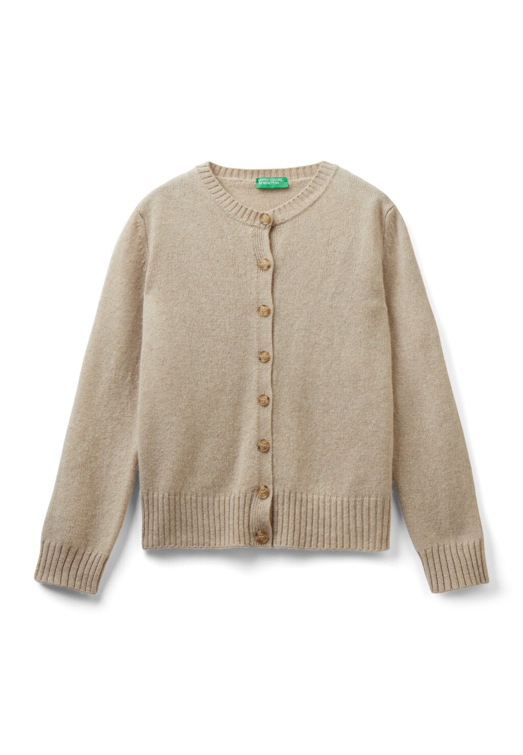 

Кардиган United Colors of Benetton, бежевый