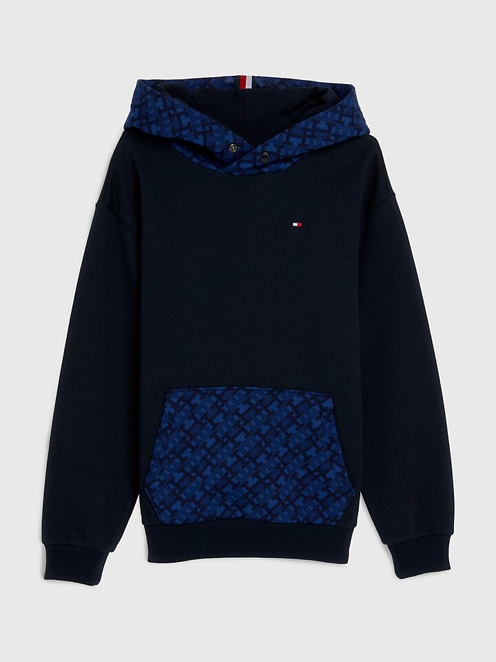 

Детская толстовка с цветными блоками Tommy Hilfiger Monogram
