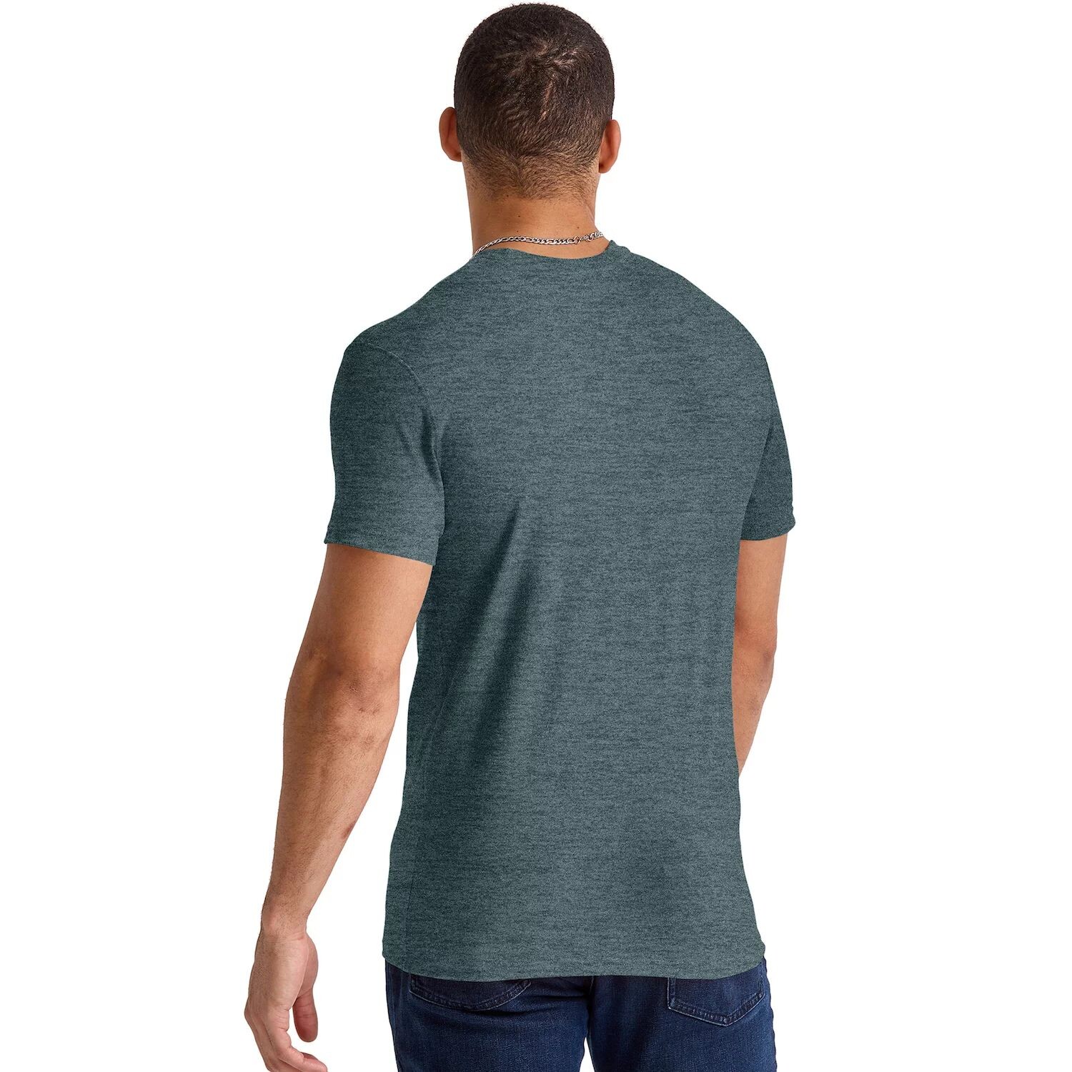 

Мужская трикотажная футболка с карманами Hanes Originals Tri-Blend