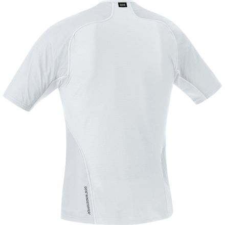 Рубашка базового слоя Windstopper мужская GOREWEAR, светло-серый/белый