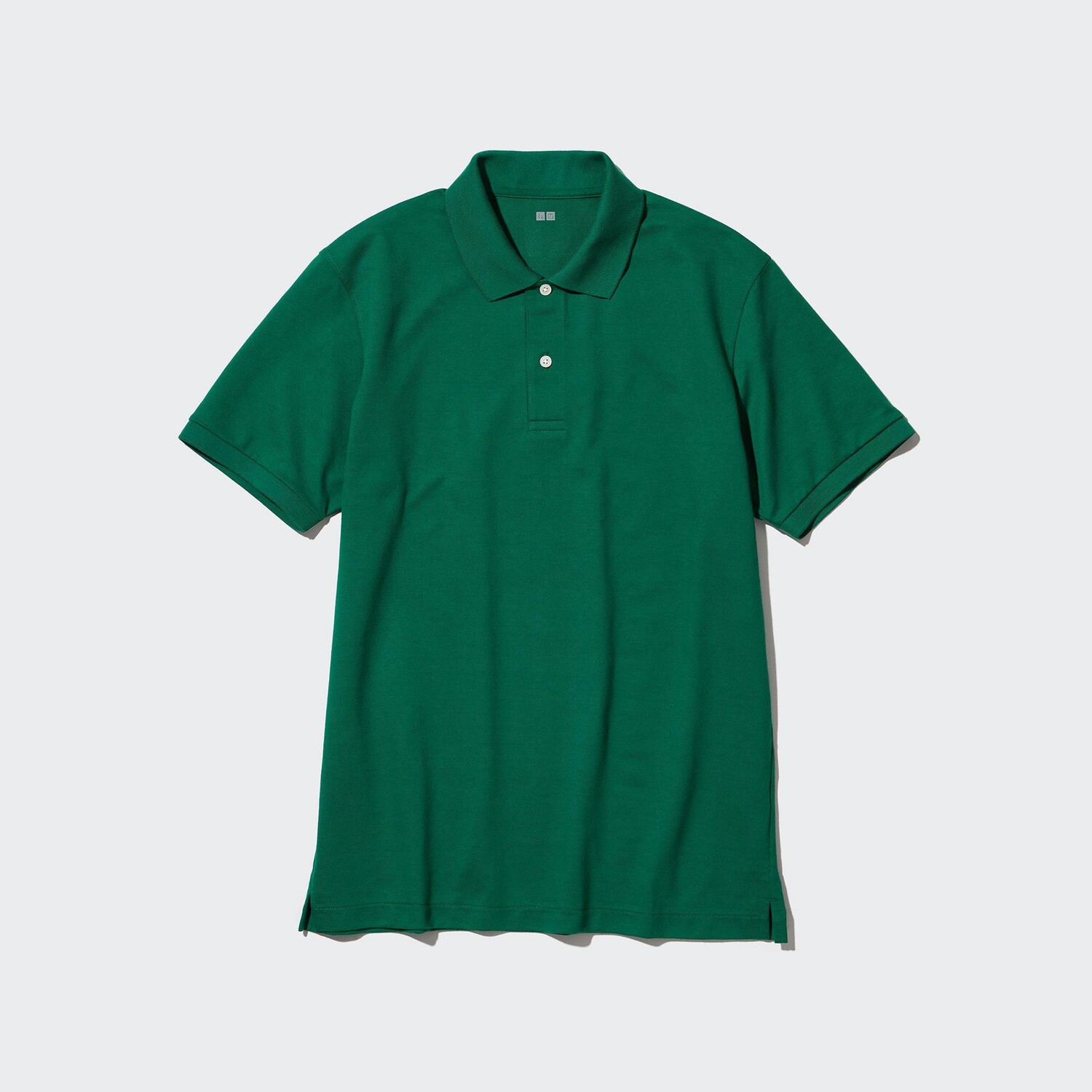 

Рубашка-поло Uniqlo из сухого пике, зеленый