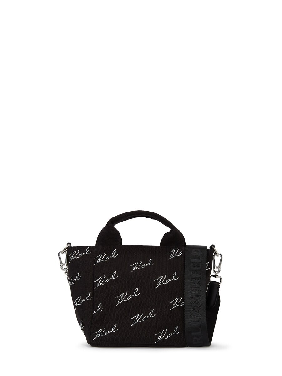 

Шоппер Karl Lagerfeld Shopper Signature Rhinestones, черный