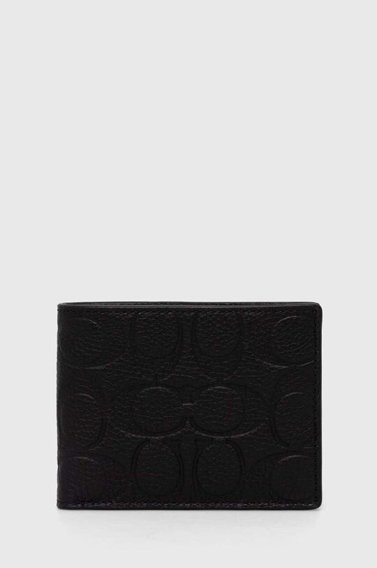 

Кожаный кошелек Coach, черный