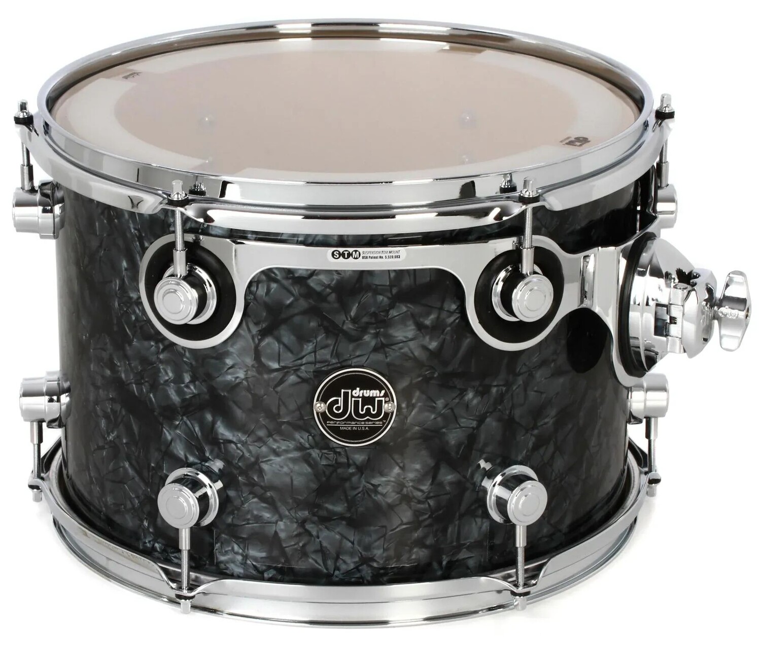 

Навесной том серии DW Performance — 9 x 13 дюймов — отделка Black Diamond FinishPly