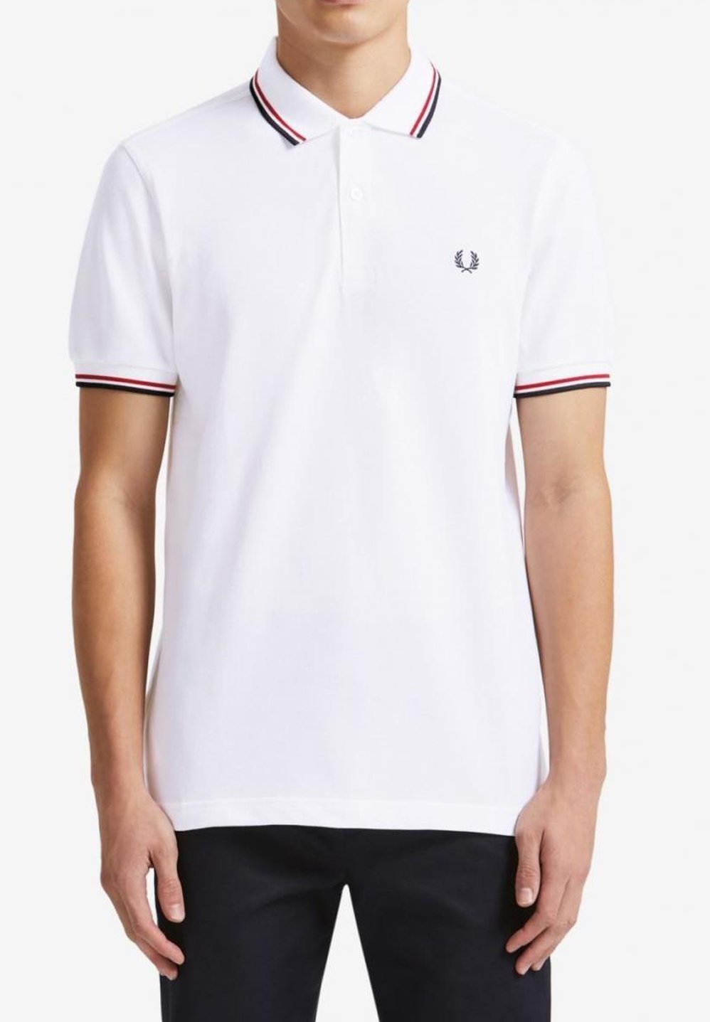 

Поло Fred Perry, белый