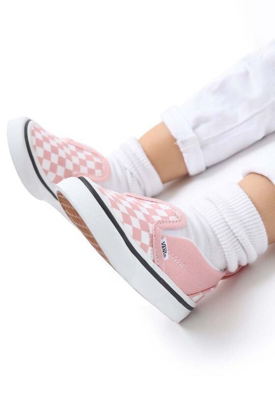 

Детские кроссовки Vans TD Slip On V MDPIN, розовый