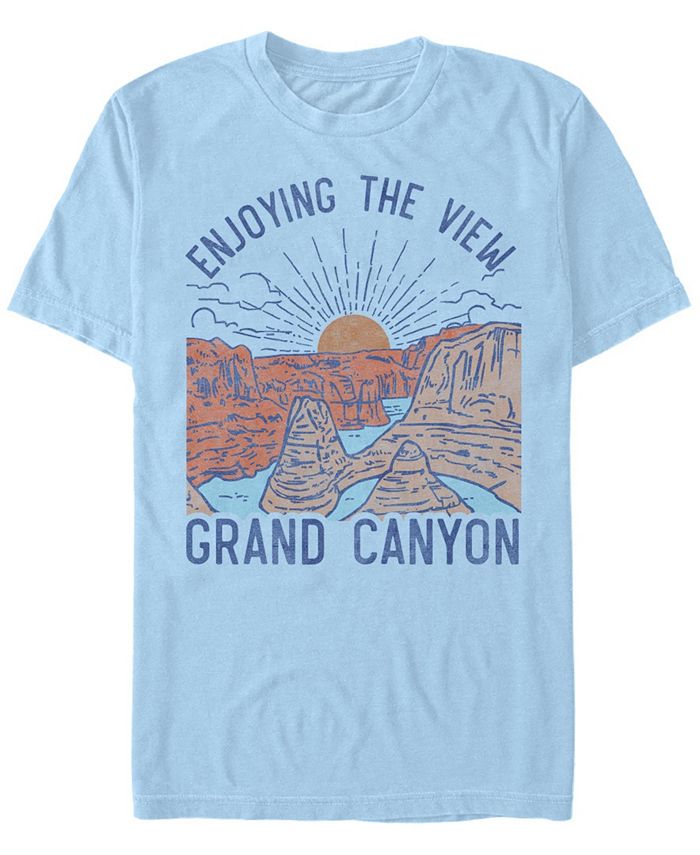 Мужская футболка с коротким рукавом Grand Canyon с круглым вырезом Fifth Sun, синий
