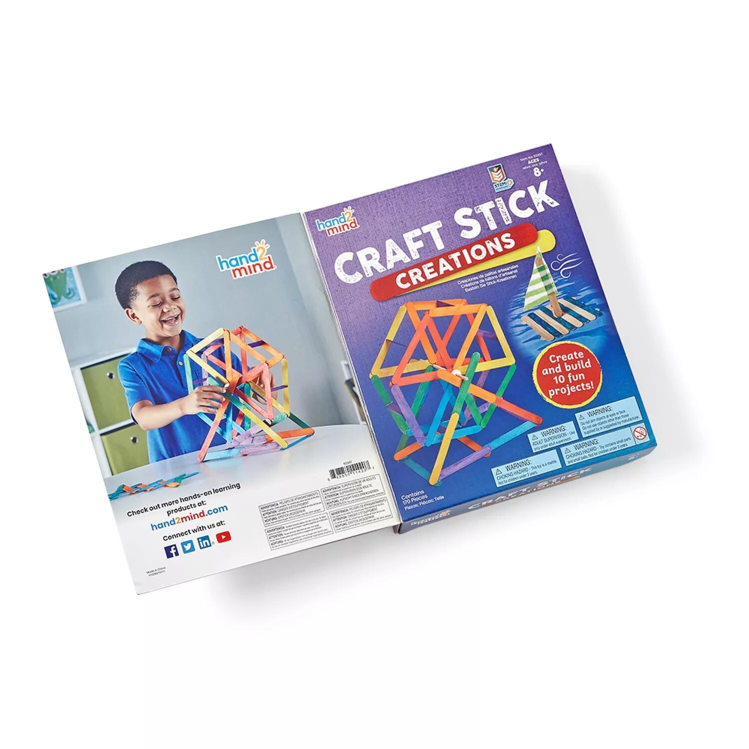 

Hand2mind Craft Stick Creations Художественная игрушка hand2mind