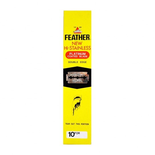 цена Лезвия для бритвы Feather New Hi-Stainless 200 шт.