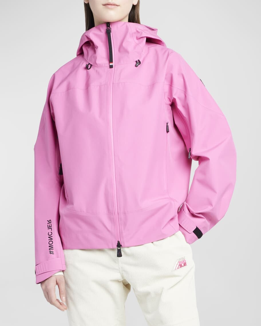 

Парка с капюшоном Meribel Moncler, Розовый