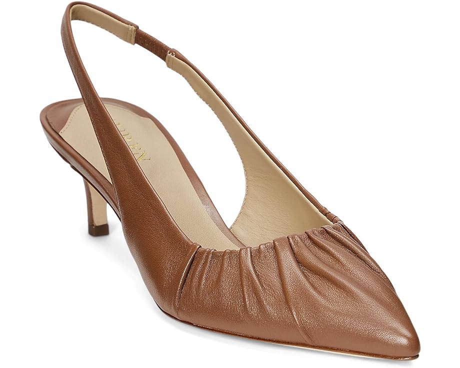 

Туфли LAUREN Ralph Lauren Lolah Pump Slingback, цвет Deep Saddle Tan