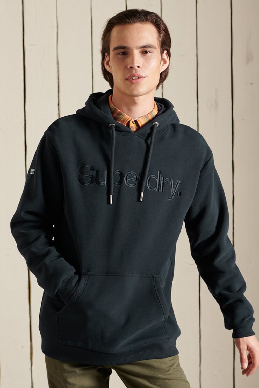 

Толстовка - Темно-синий - Свободный крой SUPERDRY