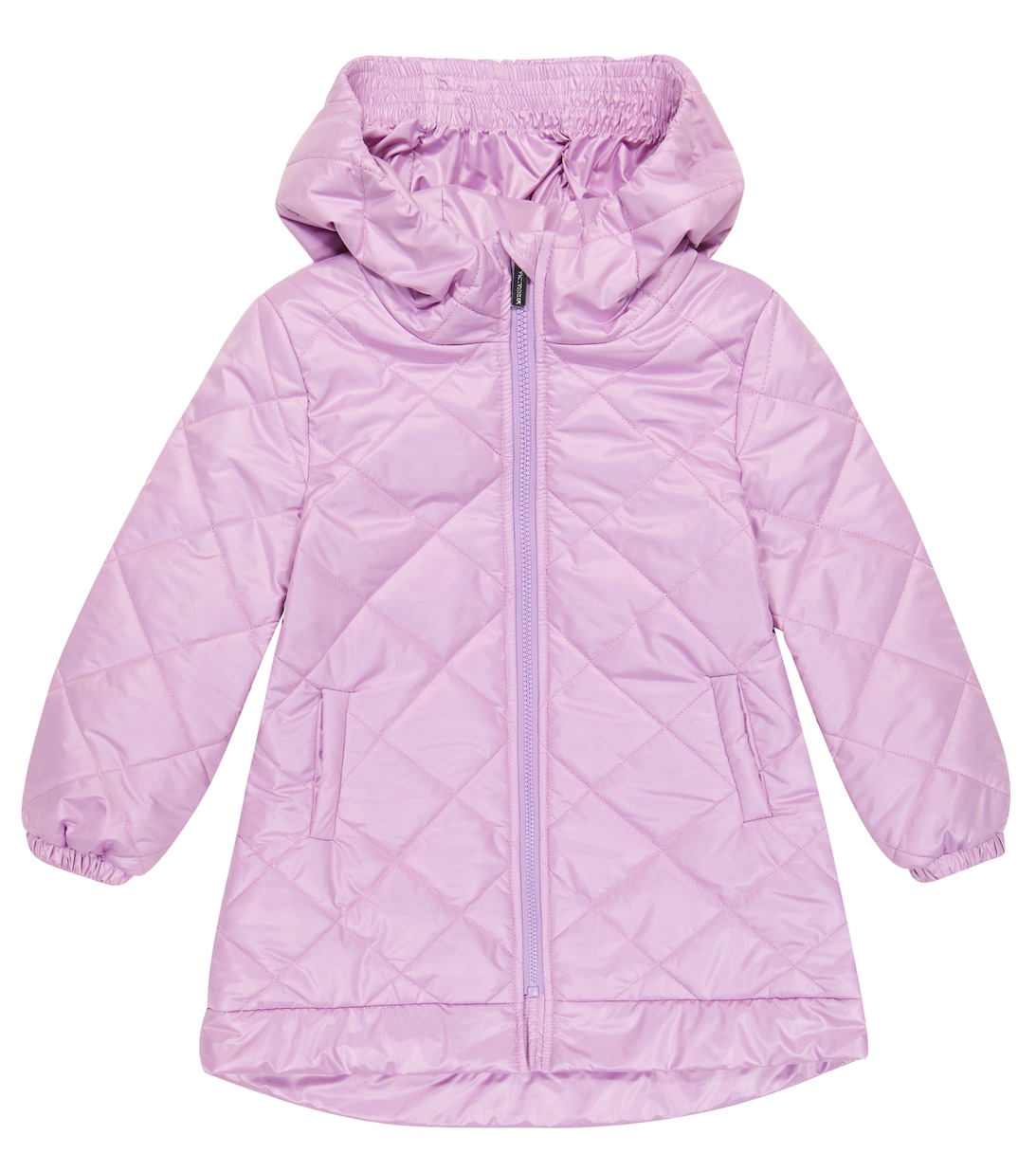 Стеганое пальто Monnalisa, розовый 35448