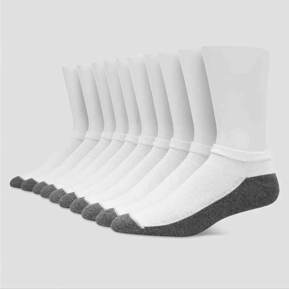 

Носки Hanes Premium Men's Big & Tall Low Cut 10pk, цвет White