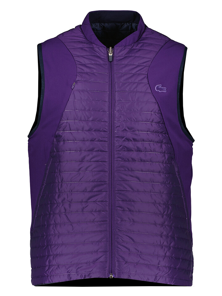 

Утепленный жилет Lacoste Wende, цвет Lila/Dunkelblau