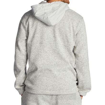Пуловер Boundary с капюшоном и полумолнией мужской Billabong, цвет Grey Heather